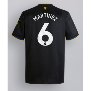 Fotbalové Dres Manchester United Lisandro Martinez #6 Třetí Oblečení 2025-26 Krátký Rukáv